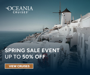 Oceania Cruises up to 50% off + Free Extras - Special cruise offer